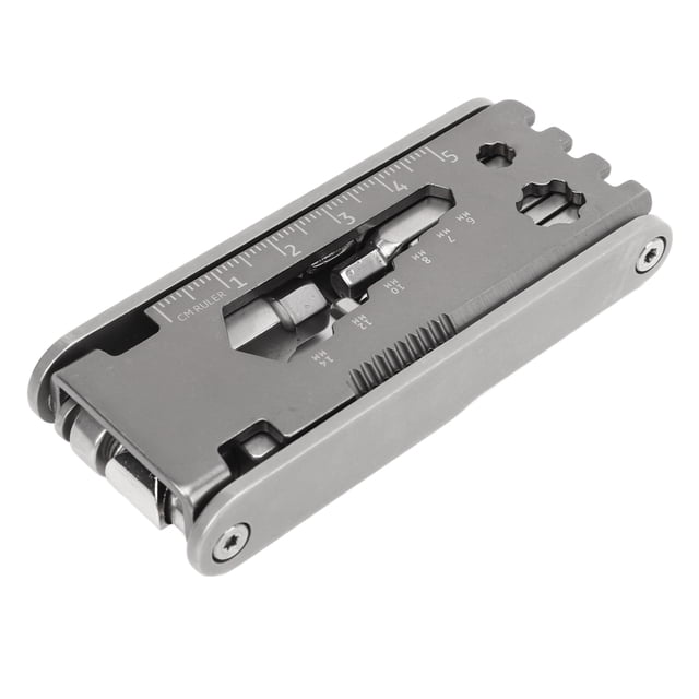 Bicycle Multitool, Screwdriver Bicycle Multi Tool Kit Stainless Steel Professional 17 In 1 Functions For Outdoor Adventure