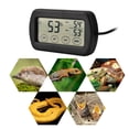 thumbnail image 3 of LCD Display Egg Incubator Reptile   Hygrometer Lightweight Reptile Aquarium  Compact Size Digital Pet  For Reptiles Pet Keeping, 3 of 8