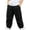 Black, variant on Boys' Lightweight Cargo Pants, Adjustable drawstring cuffs and functional side pockets, flexible for various daily scenes, 2-15 Years Black 5-6 Years