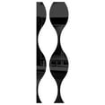 thumbnail image 3 of Ekena Millwork 47"H x 1/8"T Ozark Adjustable Acrylic Decorative Slat Wall Panel Kit, Black (contains 8 Slats + 1 Straight Edge Starter Slat), 3 of 11