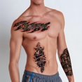 thumbnail image 3 of Tatuaje temporal ROARHOWL, diseño realista de tatuajes falsos (5), 3 of 6