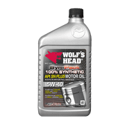 WOLF'S HEAD Syn-Pack Full-Synthetic Motor Oil 5W-40, Quart