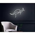 thumbnail image 3 of Handmadetneonsign Kangaroo Neon Sign, Kangaroo Led Sign, Home Decor, Custom Neon Sign, Best Gifts, Wall Decor, Line art Neon Sign, Safari Decor, Wall Décor, 3 of 5
