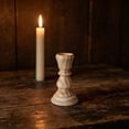 thumbnail image 3 of Cevemin Wood Candlestick Holder Unpainted Hardwood Classic DIY Candle Holders Set for Home Decor Wedding Centerpiece Mantelpiece, 3 of 5