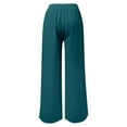 thumbnail image 3 of Krdevn Womens Pants - Women's Wide Legged Beach Leggings Casual Vacation Pants,Pants for Women,Size:XL, 3 of 3