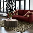 thumbnail image 2 of Deerlux Modern Animal Print Living Room Area Rug with Nonslip Backing, Leopard Pattern, 2 of 4