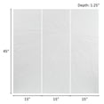 thumbnail image 3 of Madison Park Signature Sunburst Hand Painted Triptych 3-piece Dimensional Resin Wall Art Set in White, 3 of 7