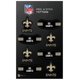 thumbnail image 1 of Rico Industries NFL New Orleans Saints Peel and Stick Tatuajes Pequeños, 1 of 1