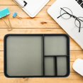 thumbnail image 6 of yotijay Valet Tray Wear Resistant Stylish NightStand Tray for Phone Jewellery Wallet Black Gray, 6 of 9