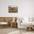 thumbnail image 2 of Horse Foal Galloping Countryside Animals & Insects Painting Gallery Wrapped Canvas Print Wall Art, 2 of 7