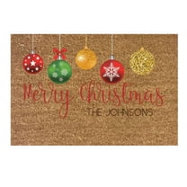 Christmas Rug Doormat Merry Christmas Doormat Christmas Door Mat Holiday Season Housewarming Gift Christmas Decor Christmas Welcome Mat（1 PC）