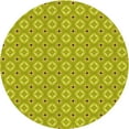 thumbnail image 1 of Ahgly Company Machine Washable Indoor Square Transitional Dark Golden Rod Brown Area Rugs, 3' Square, 1 of 7