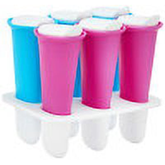 Zoku Summer Pops, 6 moldes de silicona comprimibles con tapa