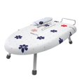 thumbnail image 5 of Ettsollp 2Pcs/Set Desktop Ironing Board with Removable Washable Cover Heat-Resistant Cotton Padded Foldable Portable Anti-slip Clothes Sleeves Mini Ironing Board, 5 of 8