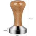 thumbnail image 3 of 51mm Stainless Steel Coffee Press for Coffee Machine, 3 of 5