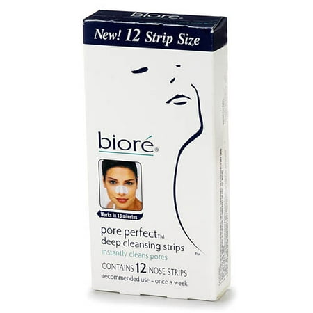 Kao Biore Pore Perfect Deep Cleansing Strips, 12 ea