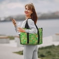 thumbnail image 5 of Honeii St Patrick's Day6 Print Hand Travel Bag,Travel Duffle Bag, Waterproof Weekender Bag,Carry On Tote Bags,Weekender Tote Bag,for Weekend and Business Travel, 5 of 7