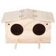 thumbnail image 4 of Casa para pájaros ZPSHYD, nido de madera para pájaros, caja de cría, jaula, accesorios para loros y golondrinas., 4 of 8