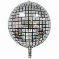 thumbnail image 3 of Roller Skate & Disco Ball Balloon Set – Retro Party Foil Balloons, 3 of 4