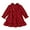 Red snow, variant on Younger Tree Toddler Girls Dresses Kid Fall Winter Long Sleeve Crew Neck Dresss Clothes with Bag for 6-12 Months