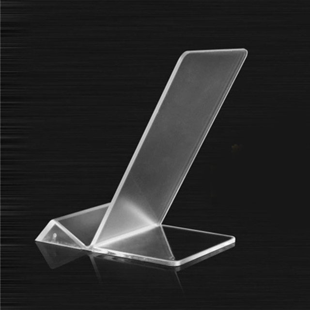 Clear Acrylic Phone Mount Holder Mini Portable display rack;phone display rack;phone Display Stand Rack Stand for Cell Phone Display