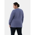 thumbnail image 3 of Terra & Sky Women’s Plus Thermal Tunic Top, Sizes 0X-4X, 3 of 5