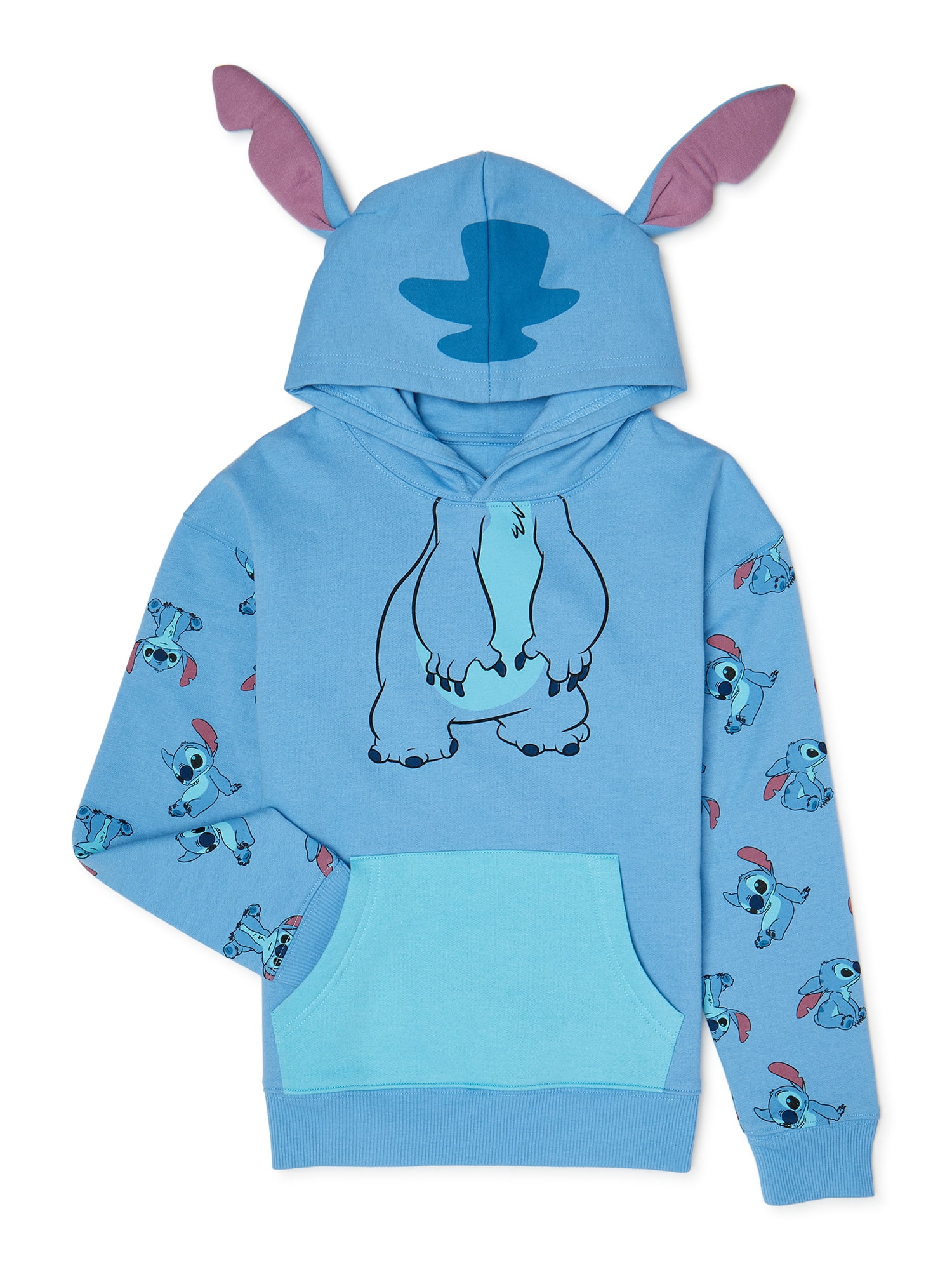 Kid/’s Hooded Sweater Disney Lilo and Stitch Pullover Hoodie for Boys and Girls