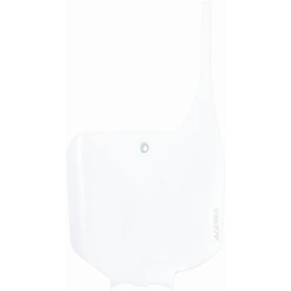 Acerbis White Front Number Plate (2042220002)