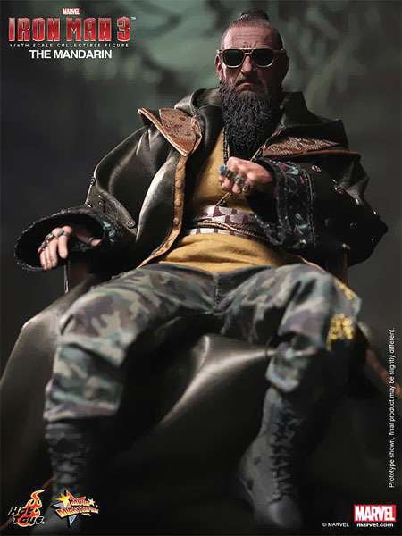 Figure Hot Toys MMS211 - Marvel Comics - Iron Man 3 - The Mandarin