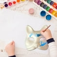thumbnail image 3 of RXIRUCGD Foxes Mask, Mask Foxes Pulp Mask Blank Painted Foxes Mask Environmentally Friendly Handdrawn Painted Mask,3pc, 3 of 5