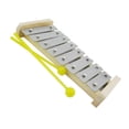 thumbnail image 2 of Xilófono de juguete de madera para niños, instrumento de percusión para bebés con 2 mazos para niños pequeños, guardería, niños y niñas de 1, 2 y 3 8 tonos CUTICAT niños xilófono, 2 of 8