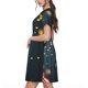 thumbnail image 2 of Balery North American Bald Eagle Vestidos sueltos de manga corta para mujer, vestidos de verano 2025, vestidos casuales de corte A con vuelo., 2 of 6