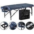 thumbnail image 1 of Master Massage 31" Montclair Pro Portable Massage Table Package, Memory Foam Cushioning, Reiki Panels, Shiatsu Cable Release- Tattoo Table, Spa Bed, Facial Bed - Royal Blue, 1 of 7