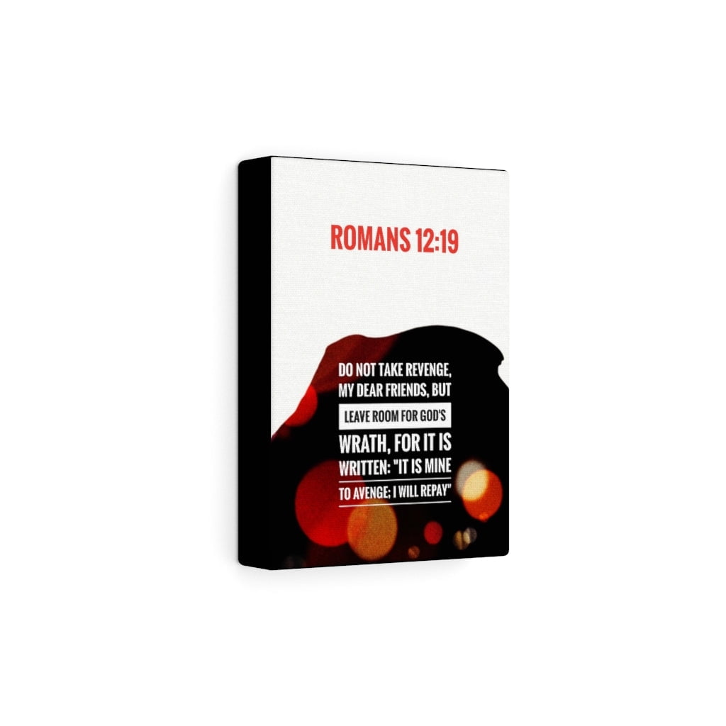 Scripture Walls Leave Room For God's Wrath Romans 1219 Bible Verse Canvas Christian Wall Art