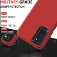 thumbnail image 2 of for Samsung Galaxy S20 FE Case,Shockproof Dropproof S20 FE 5g Phone Case,Heavy Duty Protective for Galaxy S20 FE Case 6.5 Inch (Red/Black), 2 of 14