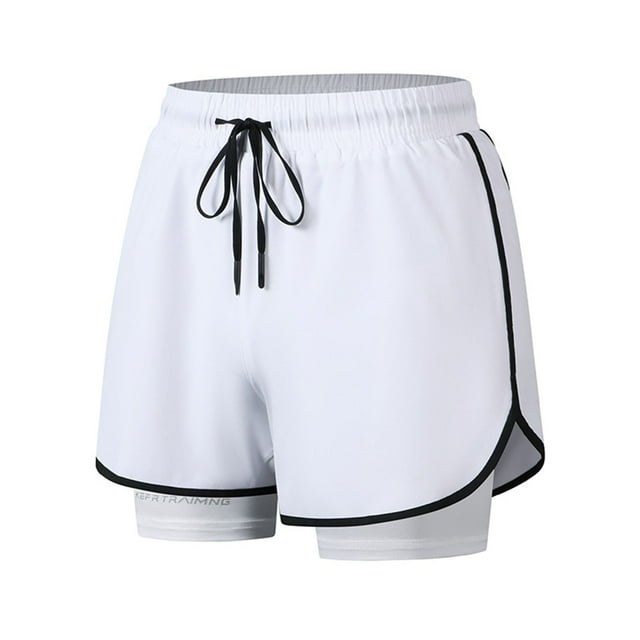 Cargo Shorts Men Drawstring Mens Shorts Tall Mens Athletic Shorts 3 Inch Inseam with Liner Quick Dry Running Gear Lightweight Breathable Back Zipper Pocket 2025