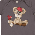 thumbnail image 4 of Inktastic Baseball Teddy Bear Boys Baby Bodysuit, 4 of 5