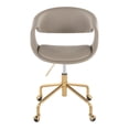 thumbnail image 5 of LumiSource Curvo Upholstered 4-Star Task Chair, 5 of 8