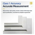 thumbnail image 3 of Set Square Knife Edge Square Ruler 90 Degree Carpentry Tools Woodworking Metal Try Squares Measuring Angle Rulers 63x40/80x50mm ,Easy to Use, 3 of 7