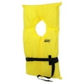 thumbnail image 4 of Seachoice Type II Personal Life Vest Foam Flotation Device, Yellow, Adult XL, 4 of 5