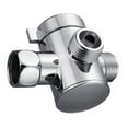 thumbnail image 1 of Abody 3-Way Shower Diverter Valve Mount G1/2 Handheld Shower Arm Diverter Splitter Polished Chrome Bathroom Shower System Replacement Part Attachment, 1 of 7