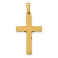 thumbnail image 4 of 14k Gold Two-tone INRI Crucifix Pendant Charm, 4 of 4