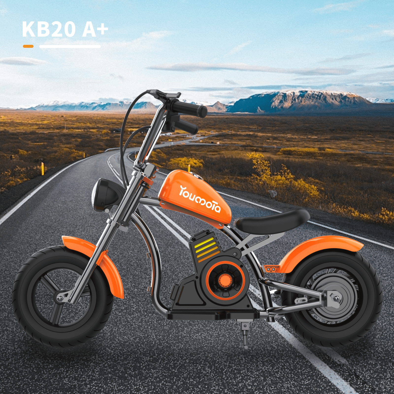 Electric Motorcycle for Kids Age 3+,Peteatis 160W Electric Dirt Bike Up to 16MPH, 3 Speed Modes,Great Gift to Kids