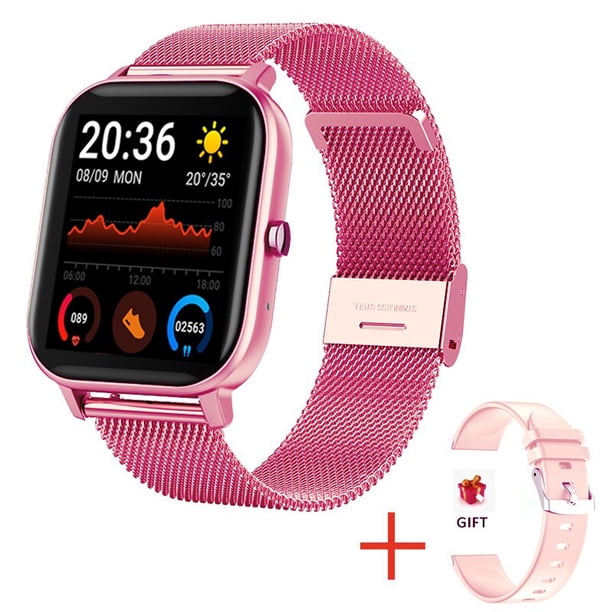 2022 nuevo reloj inteligente con llamada Bluetooth para mujer, pulsera completamente táctil, rastreador de Fitness, presión arterial, reloj inteligente para hombres, reloj inteligente para mujeres Tan Jianjun unisex