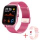 thumbnail image 1 of 2022 nuevo reloj inteligente con llamada Bluetooth para mujer, pulsera completamente táctil, rastreador de Fitness, presión arterial, reloj inteligente para hombres, reloj inteligente para mujeres Tan Jianjun unisex, 1 of 2