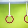thumbnail image 4 of KAKOWELY 2Pcs Gymnastics Rings Fitness Workout Rings Heavy Duty Pull-Up Exercising Rings Indoor Exercise Rings,9.06"X9.06"X1.1", 4 of 4