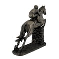 thumbnail image 3 of Steeplechase Horse and Rider Action Cold Cast Bronze Figurine, 3 of 3