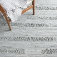 thumbnail image 6 of SAFAVIEH Vermont Zavanna Striped Area Rug, Grey/Ivory, 8' x 10', 6 of 11