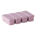 thumbnail image 7 of sruoe Ice Cube Trays, Ice Cube Trays for Freezer, Ice Cube Tray with Lid, 4 Pcs Ice Cube, Silicone, Square Ice Lattice, Household Ice Making, 7 of 7