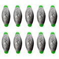 thumbnail image 1 of Pesas Pesca para Lubina 10 Uds. Plomos Accesorios Ovalados, 1 of 9